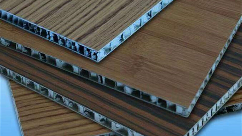 Wood honeycomb panel