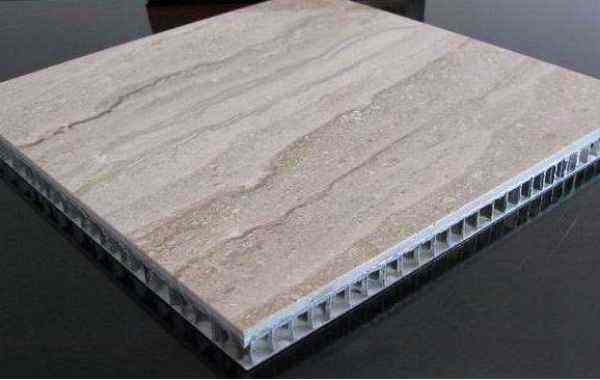 stone grain coated aluminum honeycomb panel