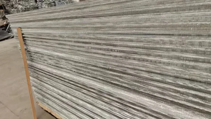 Honeycomb aluminum sandwich panel for lightweight construction