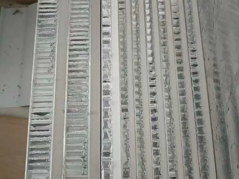 Honeycomb aluminum core
